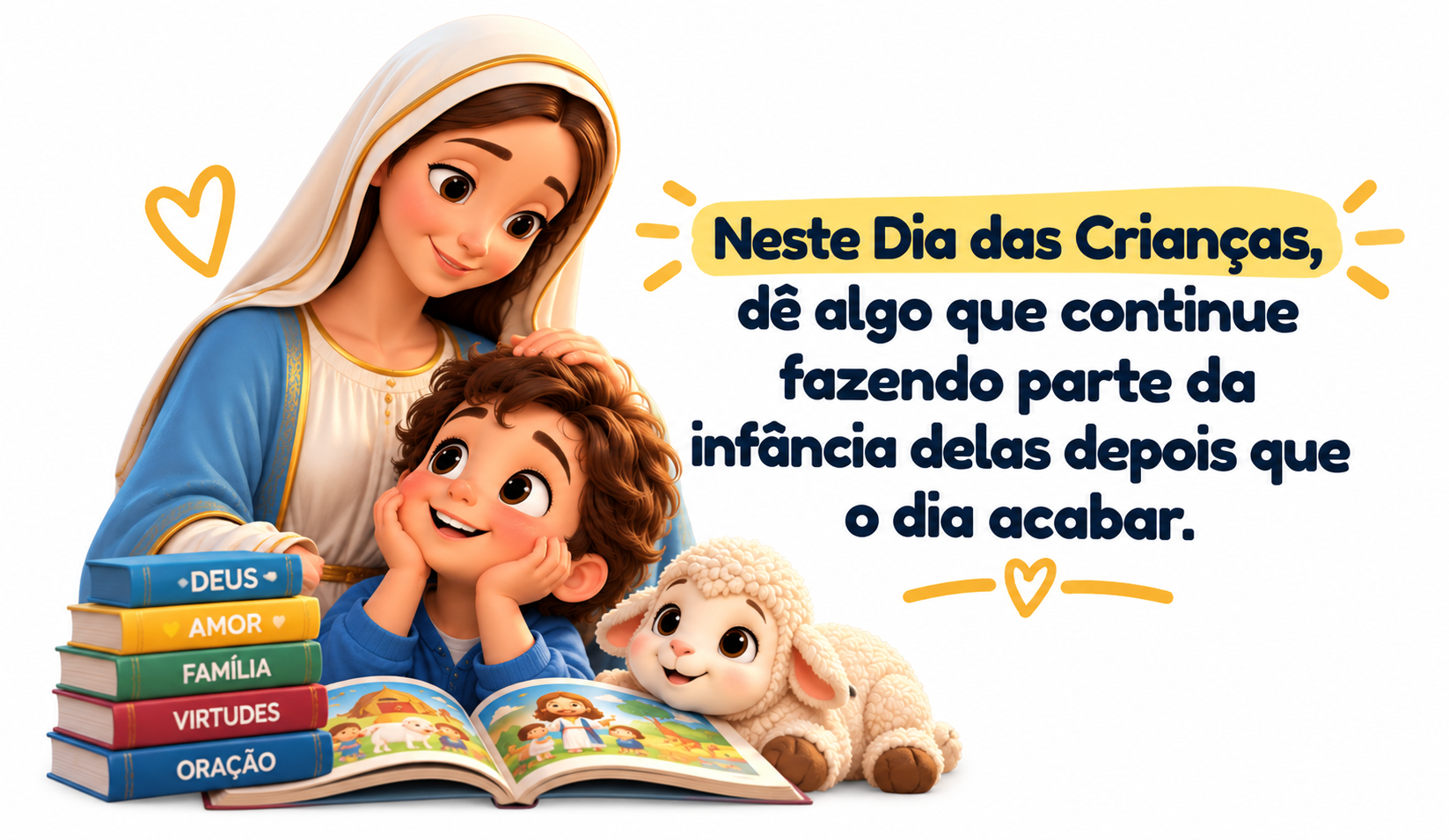 Neste Dia das Crianças, dê algo que continue fazendo parte da infância delas depois que o dia acabar